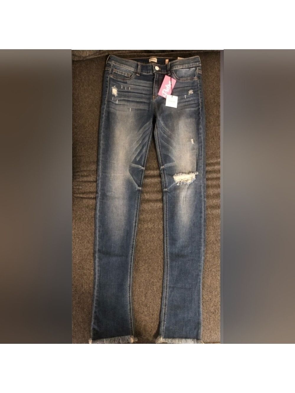 Sneak Peek Distressed Jeans NWT